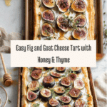 Fig and Goat Cheese Tart Recipe