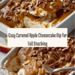 Easy caramel apple cheesecake dip recipe