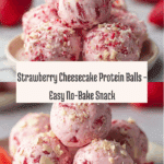 Strawberry Cheesecake Protein Balls Recipe