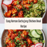Korean Gochujang Chicken Bowl Recipe