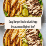 Burger Bowls Recipe
