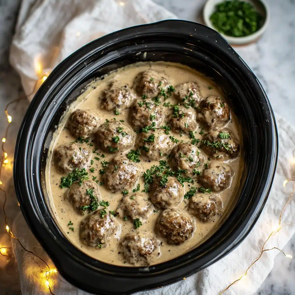 Crockpot Swedish Meatballs Recipe