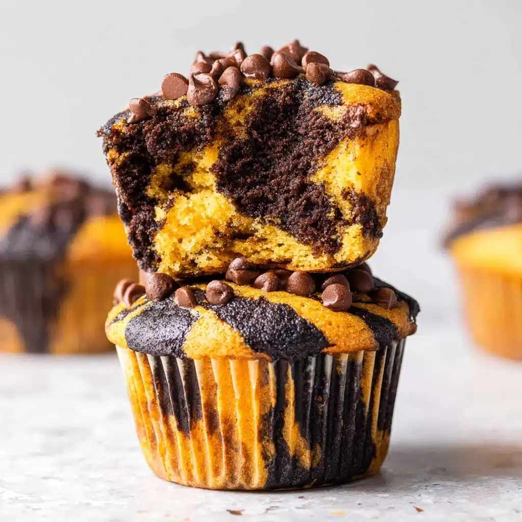 Double Chocolate Pumpkin Muffins Recipe