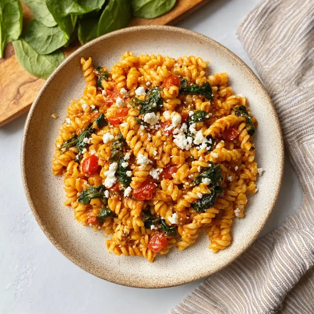 Pumpkin Feta Pasta Recipe