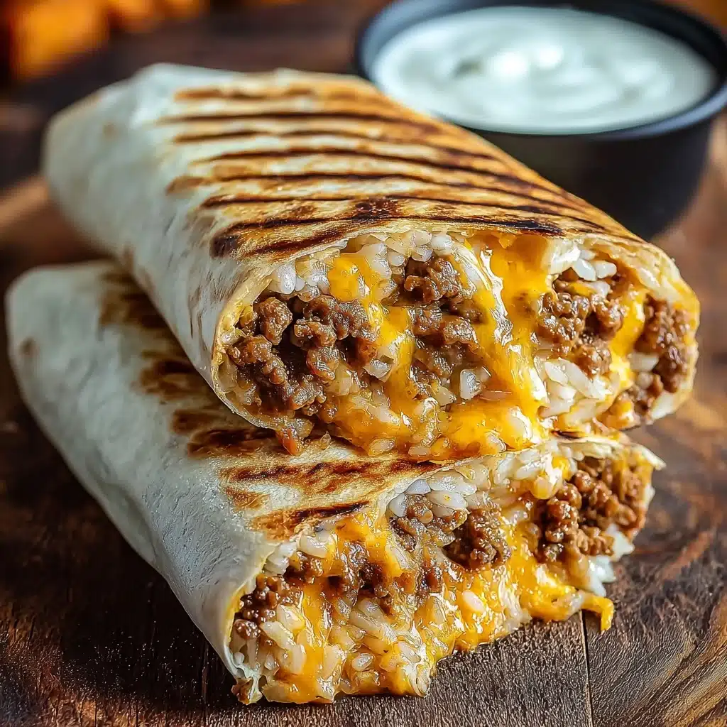 Easy Grilled Cheese Burrito Recipe