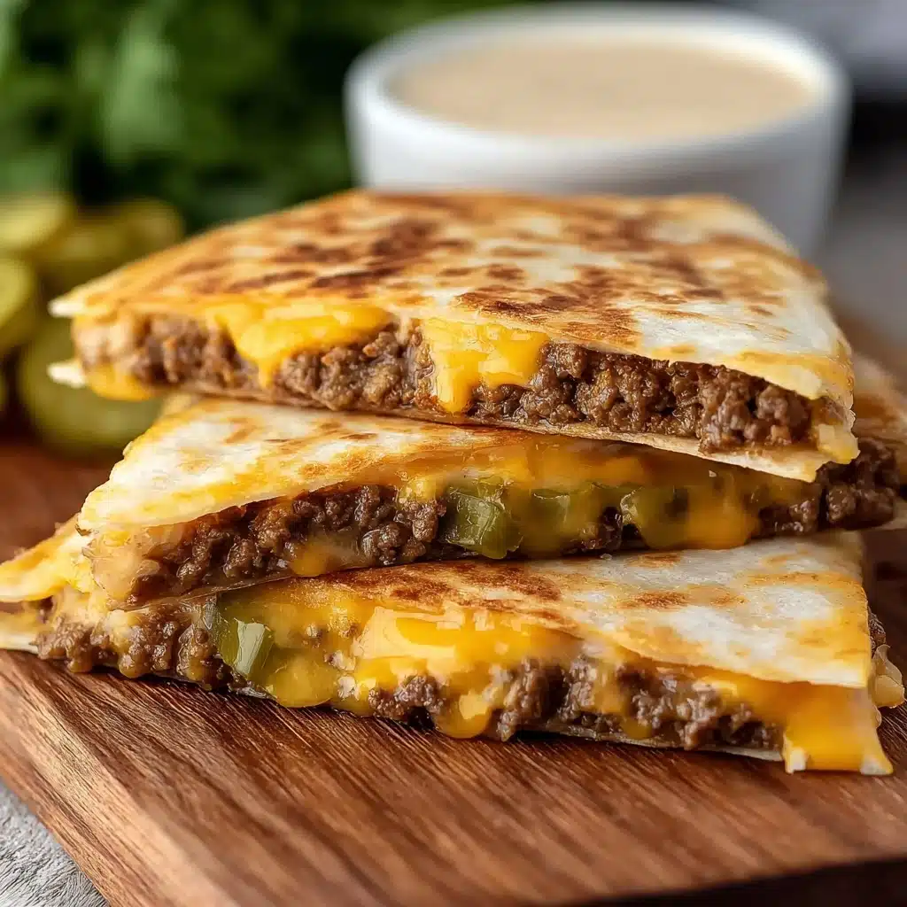 Juicy Blackstone Quesadilla Burger Recipe