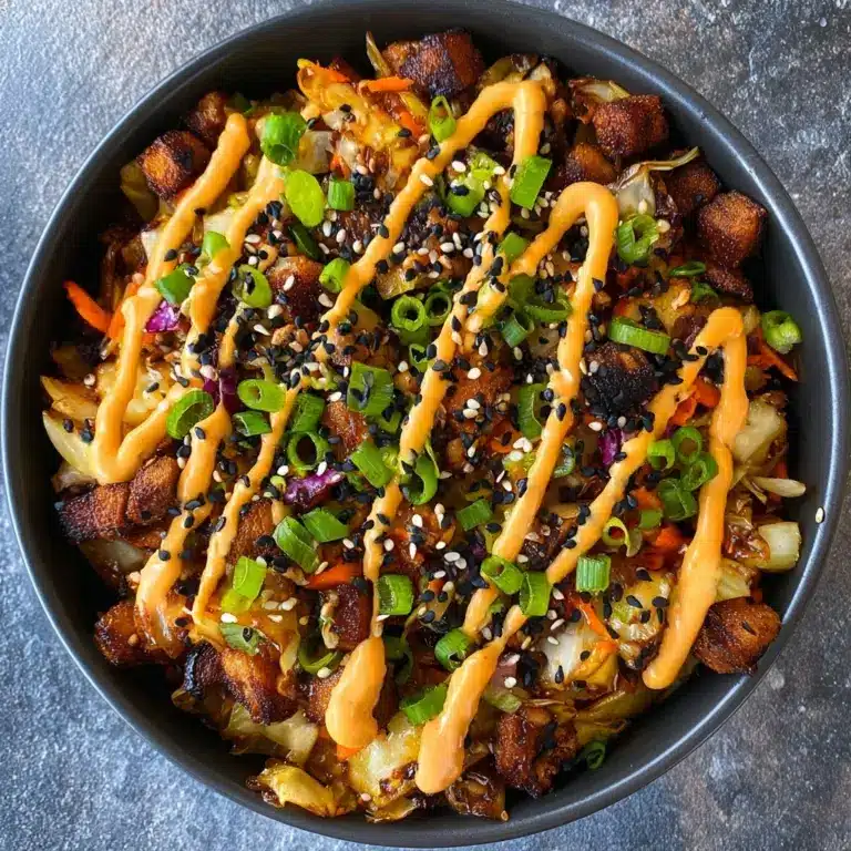 Best Blackstone Egg Roll in a Bowl Recipe