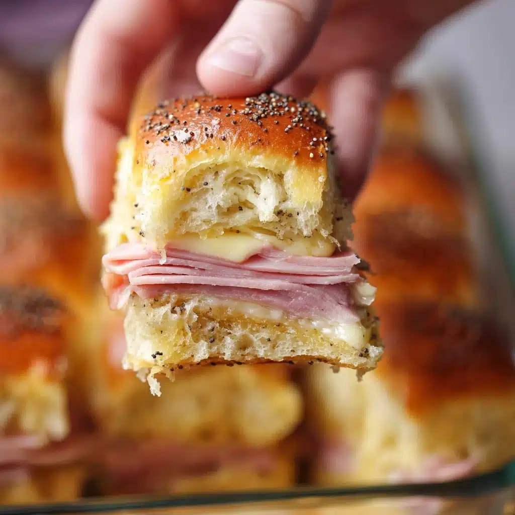 Ham and Havarti Cheese Sliders Recipe