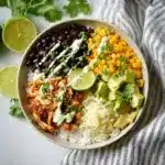 Slow Cooker Chicken Burrito Bowl