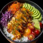 Spicy Maple Chicken and Coconut Rice Recipe
