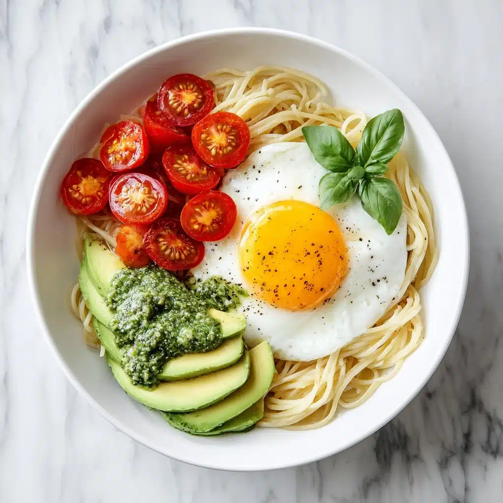Eggs Pasta Bowls Recipe