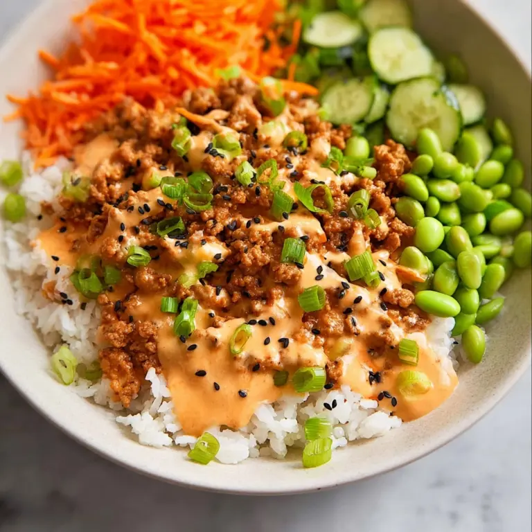Ground Turkey Rice Bowls Recipe