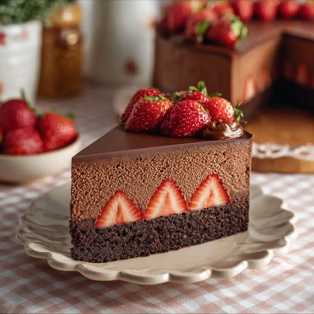 Chocolate Mousse Cake Recipe - Recipe Image