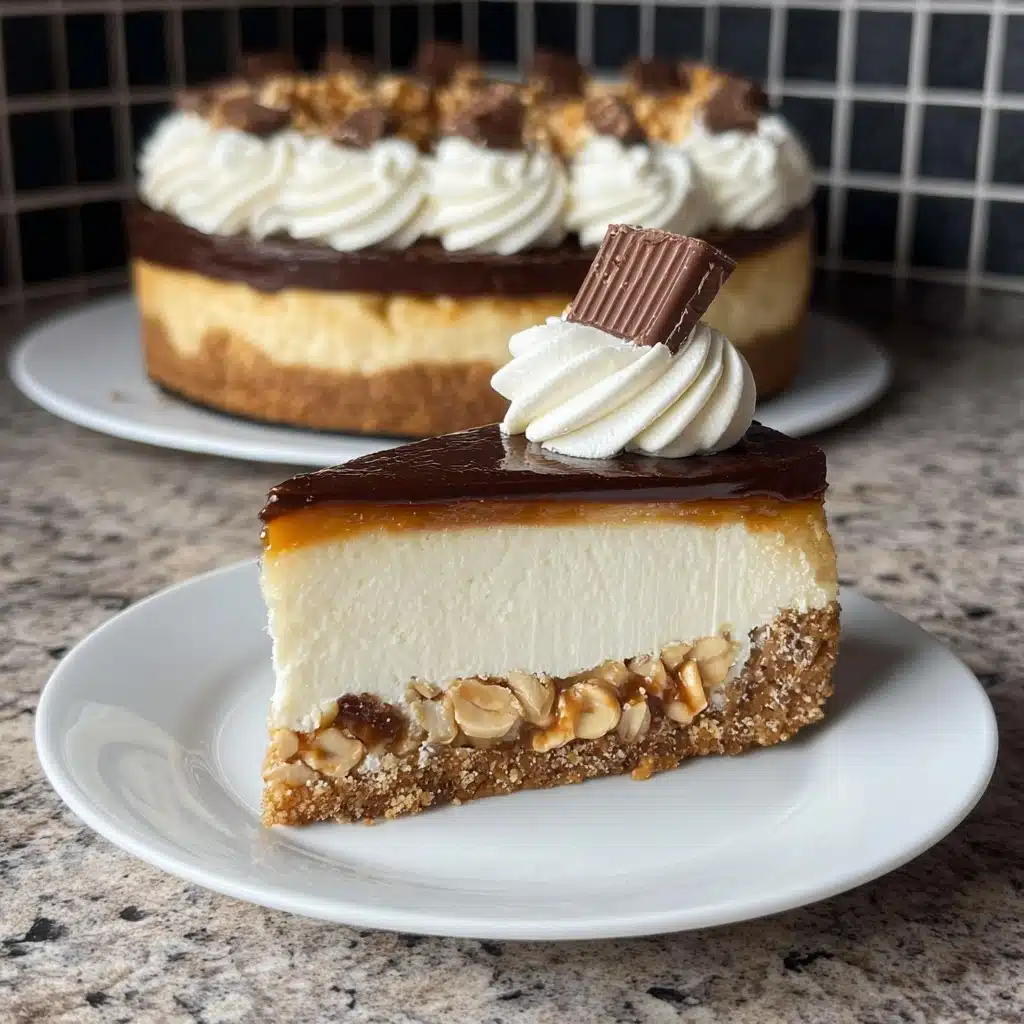 Snickers Cheesecake Recipe - Recipe Image