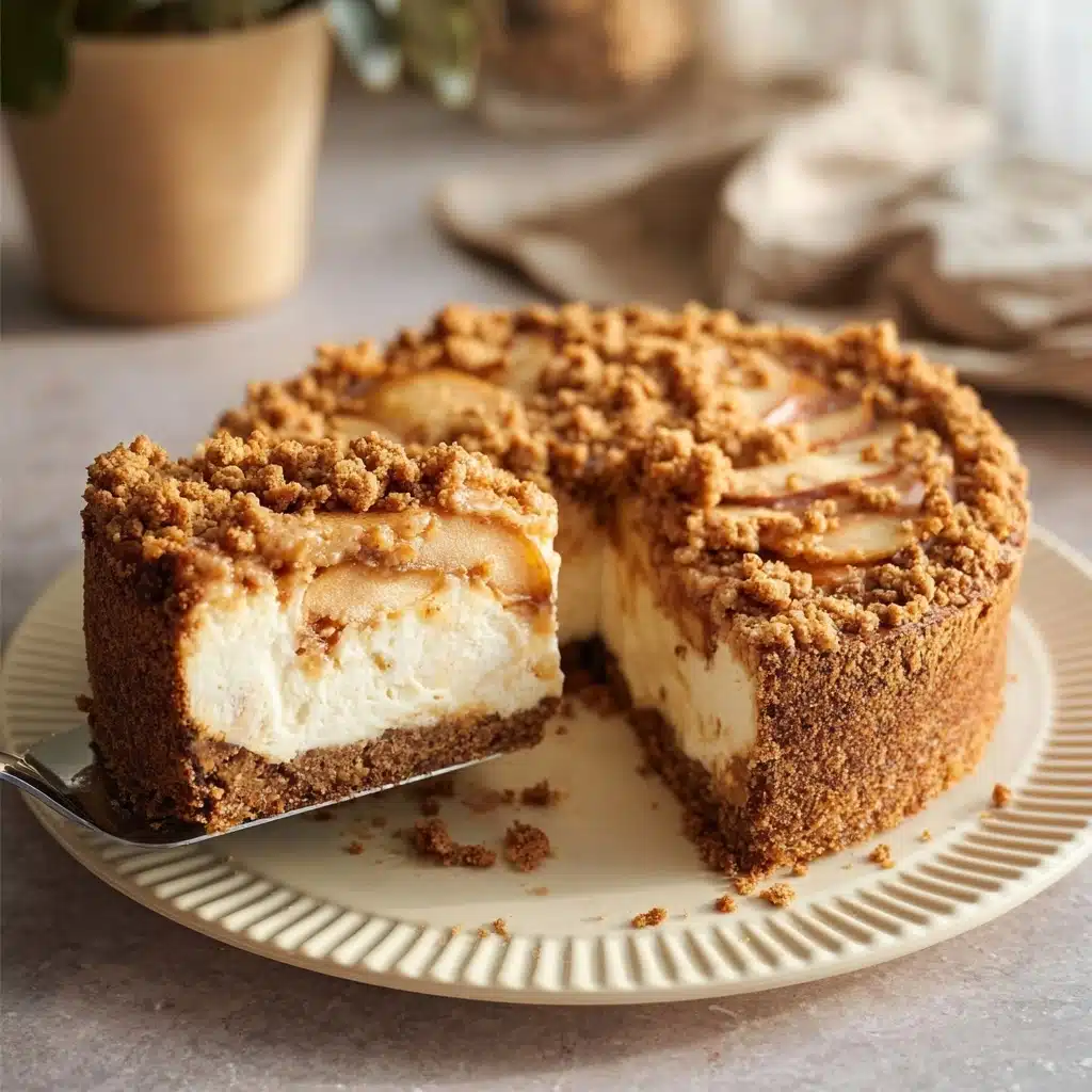 Apple Crumble Cheesecake Ingredients Recipe - Recipe Image