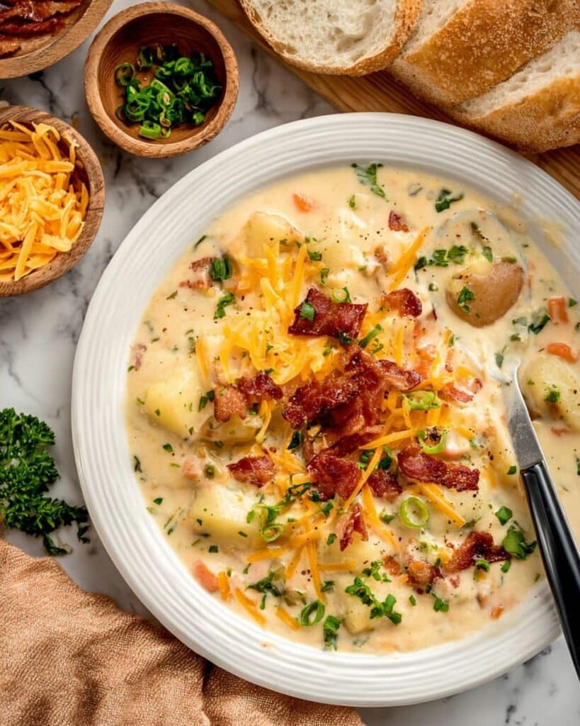 Creamy Chicken and Potato Soup Recipe