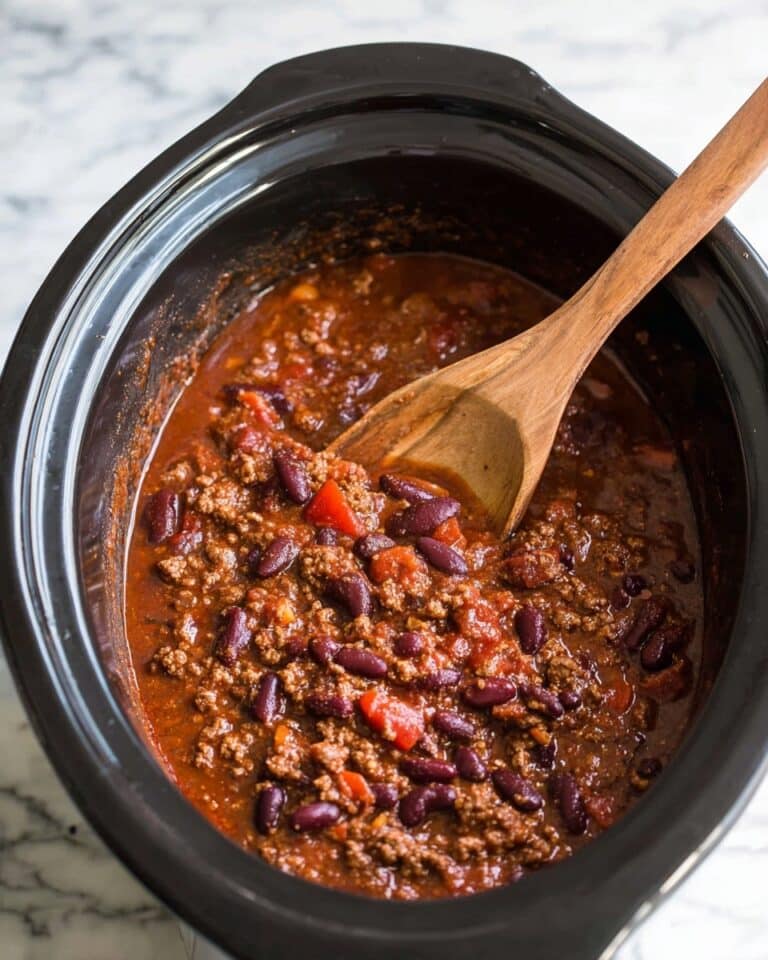 Slow Cooker Chili Recipe