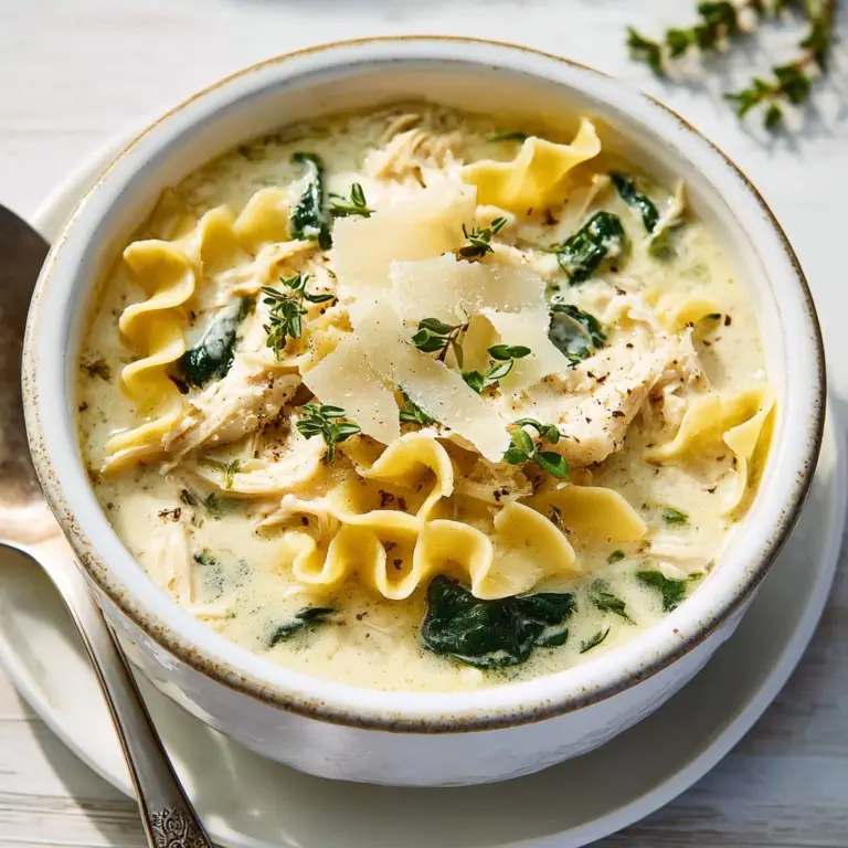 White Lasagna Soup Recipe