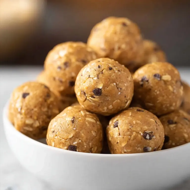 No Bake Protein Balls Recipe