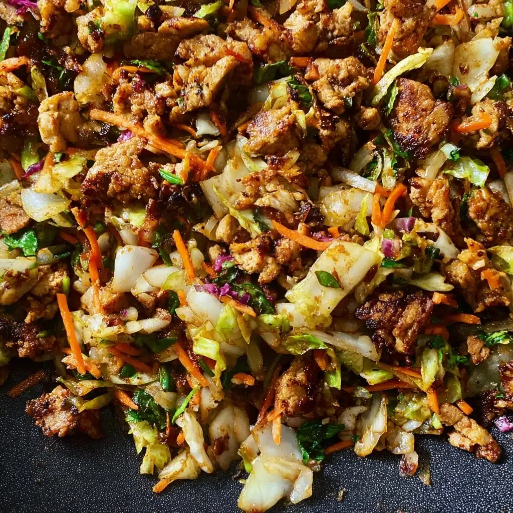 Best Blackstone Egg Roll in a Bowl Recipe - Recipe Image