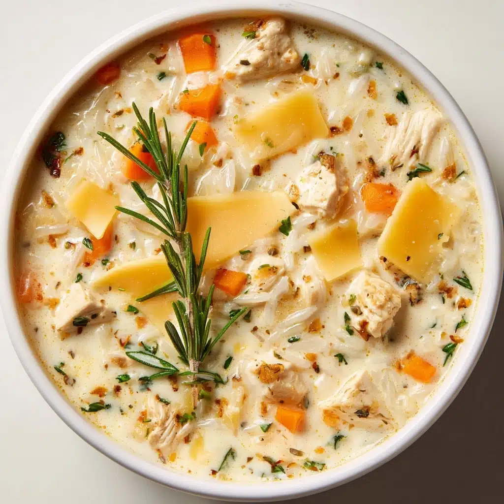 Creamy Chicken and Rice Soup Recipe - Recipe Image