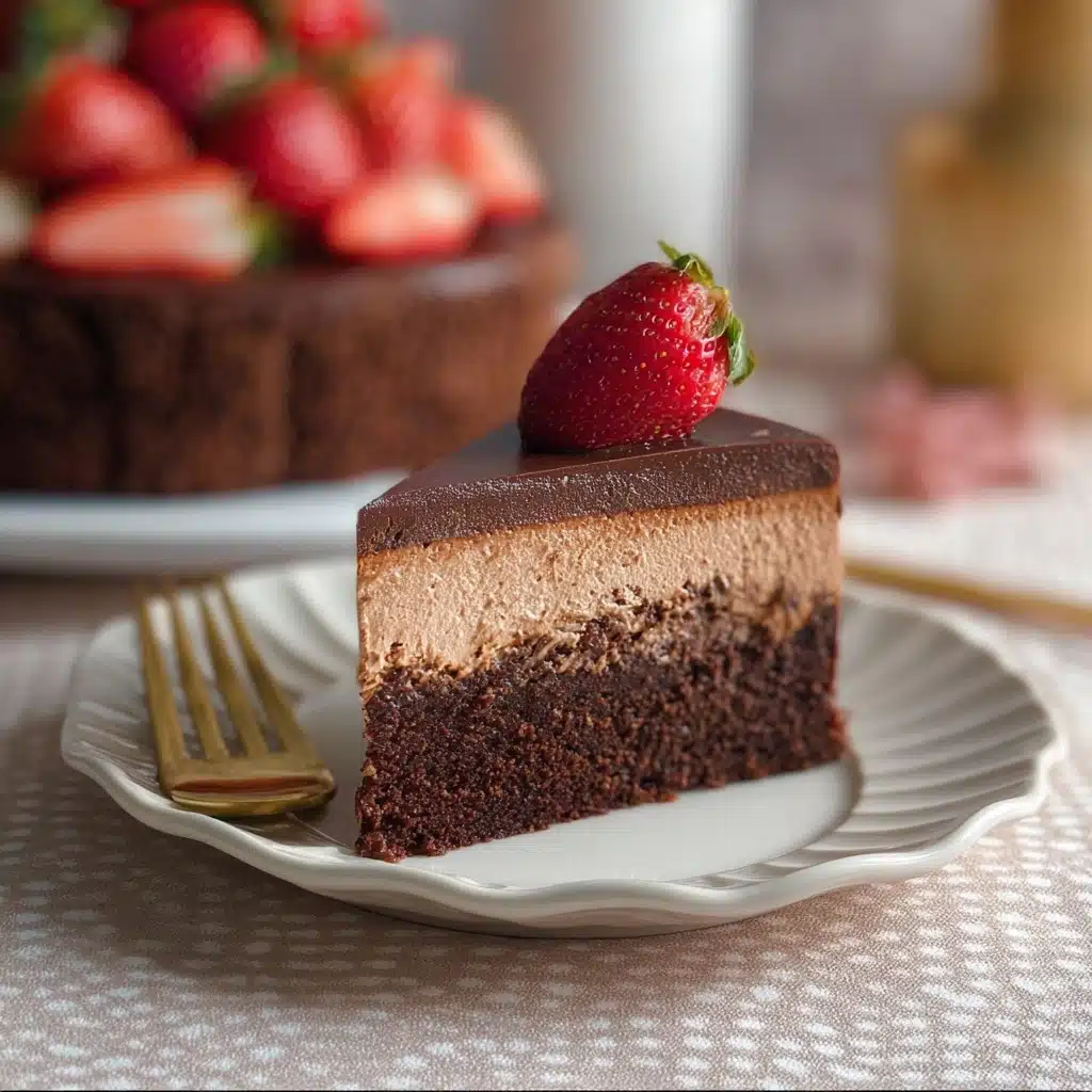 Chocolate Mousse Cake Recipe - Recipe Image