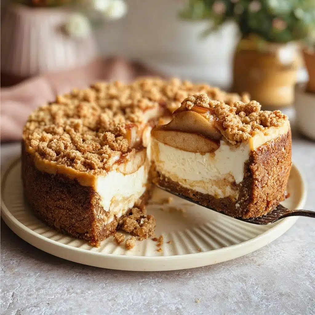 Apple Crumble Cheesecake Ingredients Recipe - Recipe Image