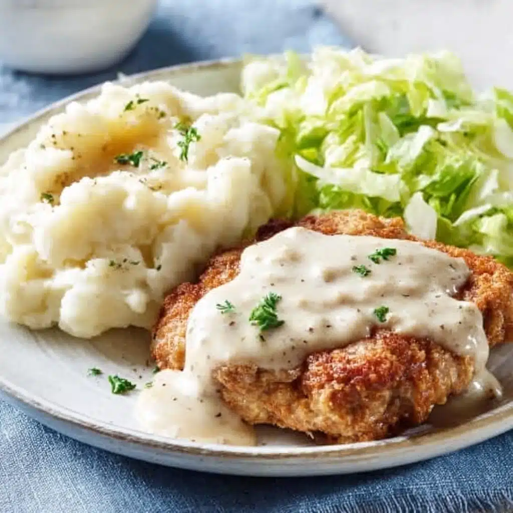 Country Fried Pork Chops Recipe - Recipe Image