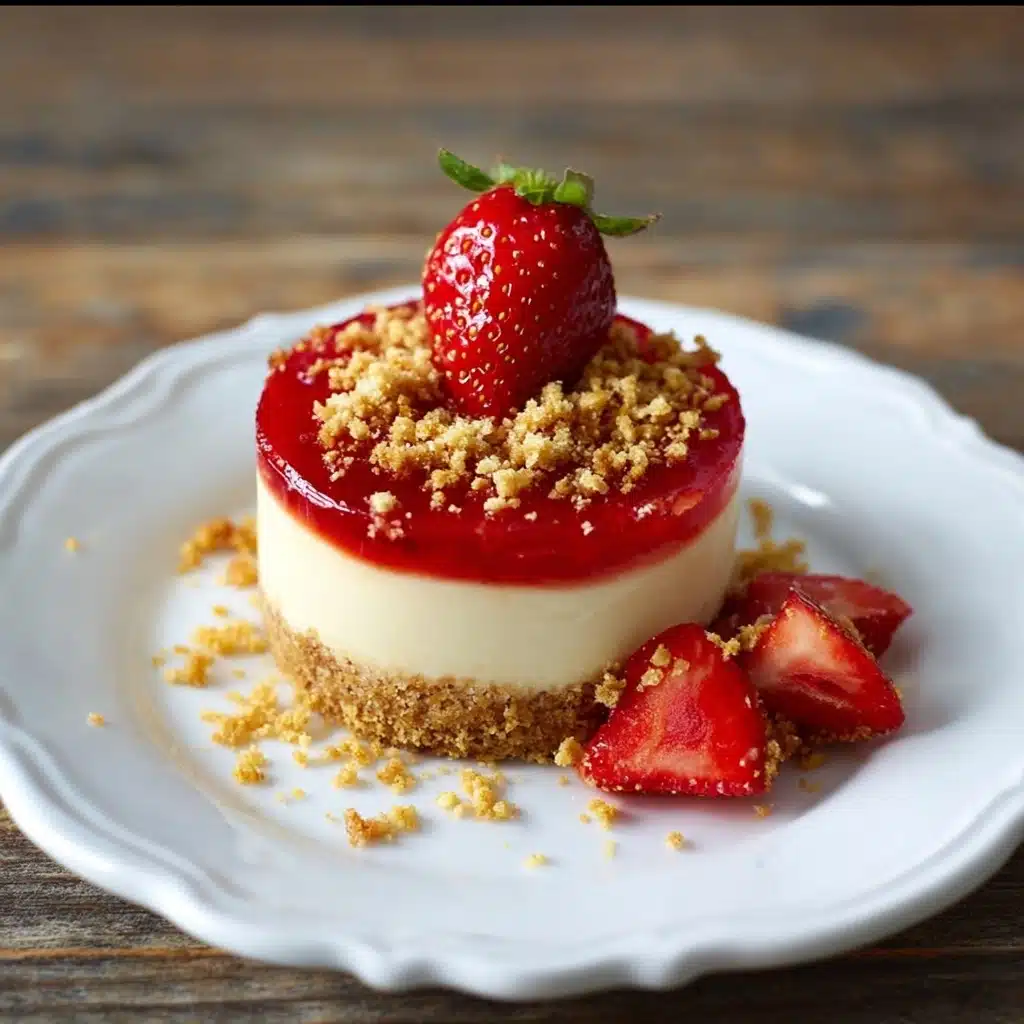 Easy Strawberry Crunch Mini Cheesecake
- Recipe Image