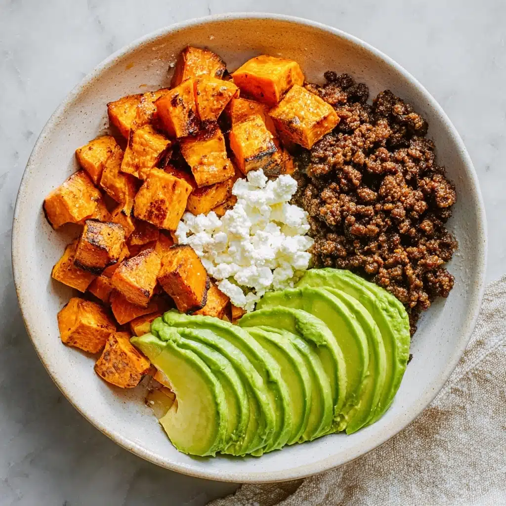 Ground Beef Hot Honey Bowl Recipe - Recipe Image