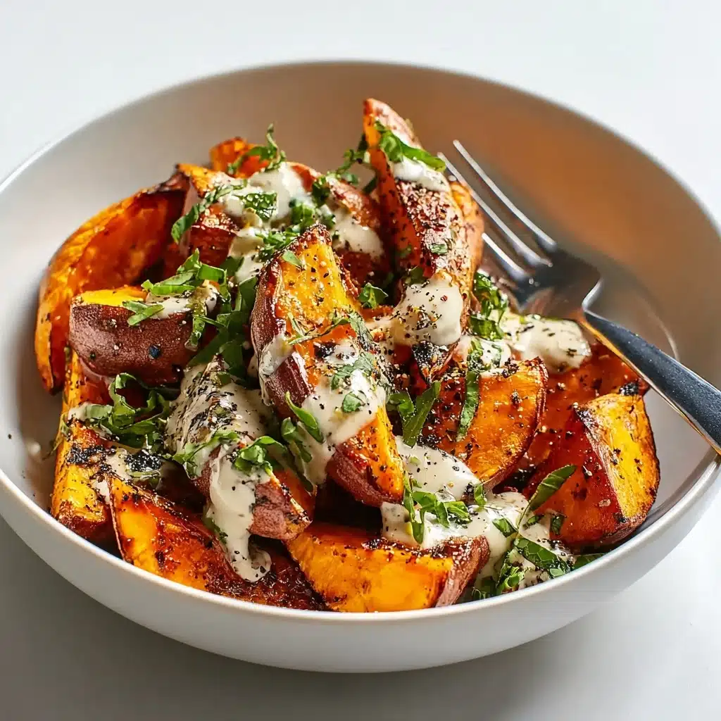 Delicious Mediterranean Sweet Potatoes Recipe - Recipe Image