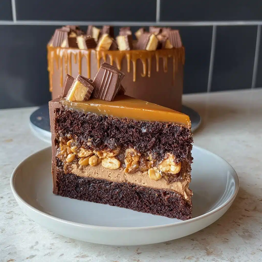 Snickers Cake Recipe - Recipe Image