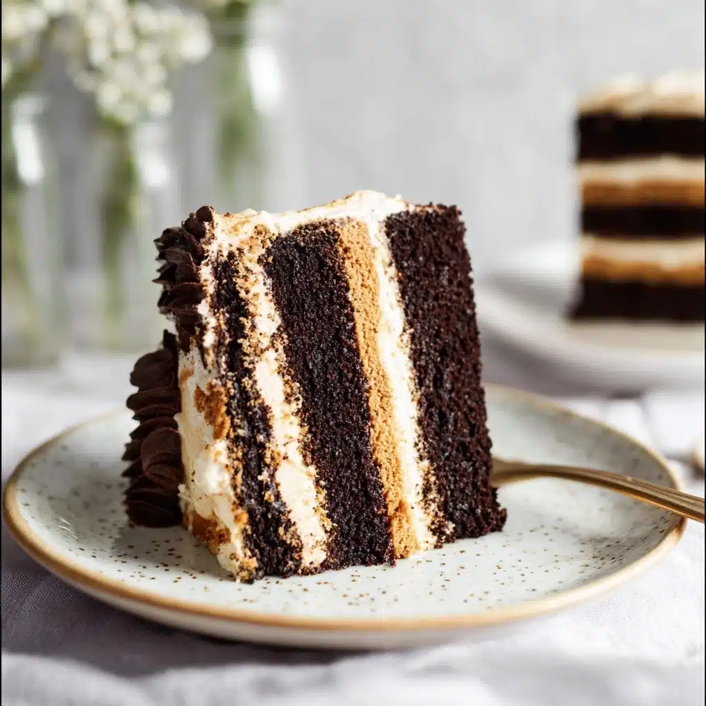 S’mores Cake Recipe - Recipe Image