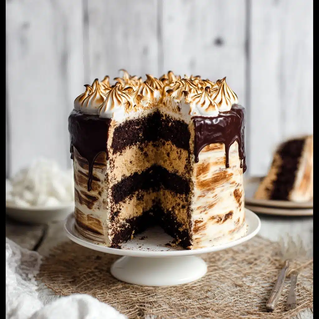 S’mores Cake Recipe - Recipe Image