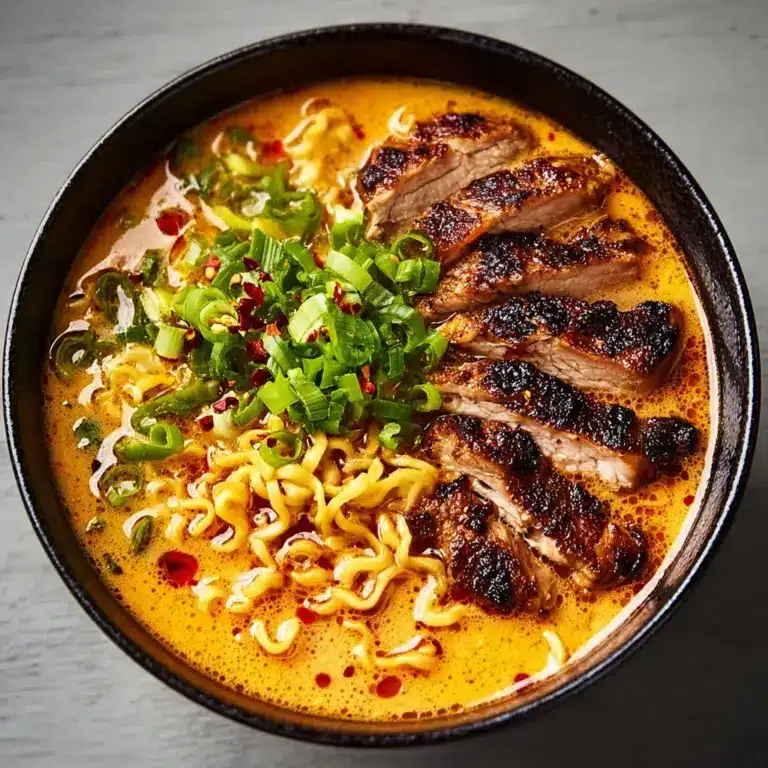 Fiery Chicken Ramen Recipe