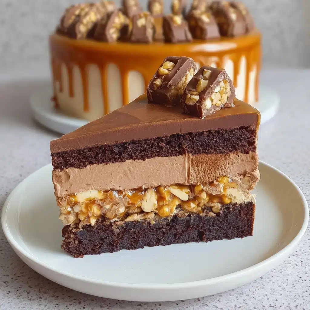 Snickers Cake Recipe - Recipe Image