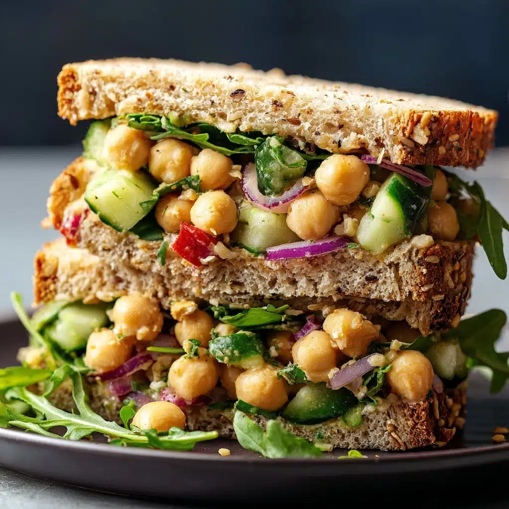 Chickpea Salad Sandwich Recipe - Recipe Image