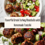Greek Turkey Meatballs with Tzatziki Recipe