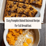Pumpkin Baked Oatmeal Recipe