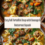 Autumn Tortellini Soup with Sausage Recipe