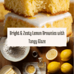 Easy Lemon Brownies Recipe