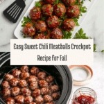 Sweet Chili Meatballs Crockpot Recipe