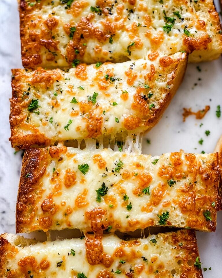 Cheesy Garlic Bread Recipe