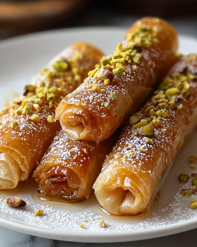 Moroccan Honey and Almond Cigars Recipe