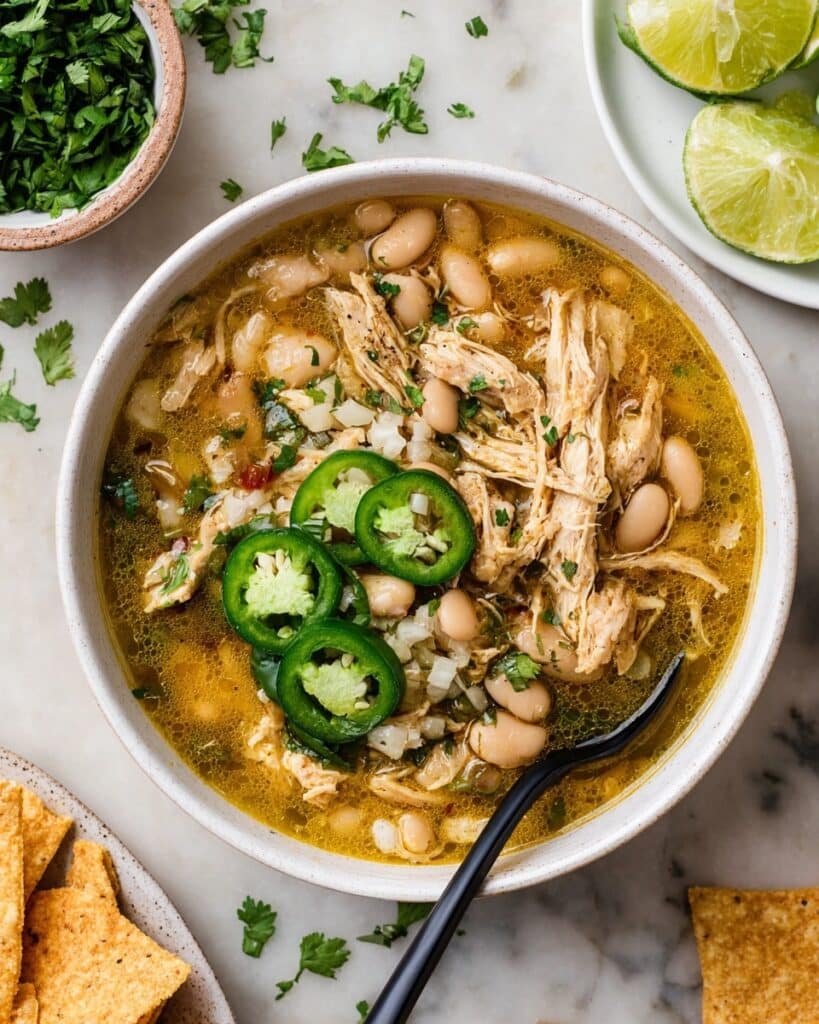 Small Batch White Chicken Chili for Two Recipe