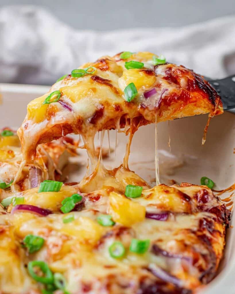 Pineapple BBQ Chicken with Bacon Recipe