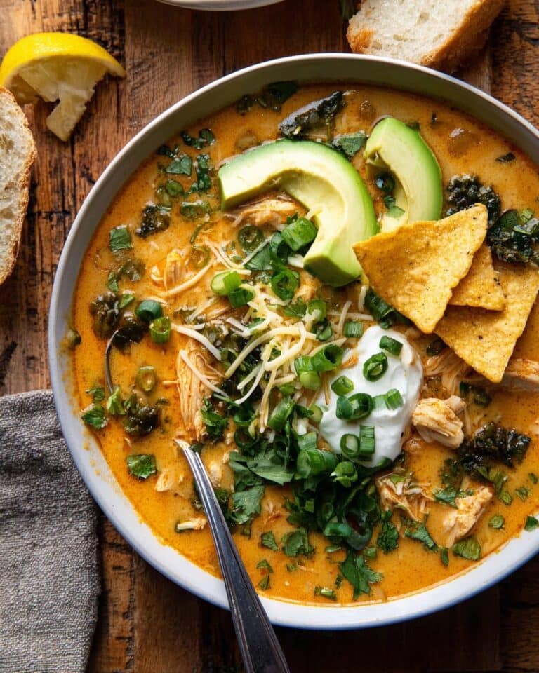 Easy Creamy White Chicken Chili Recipe