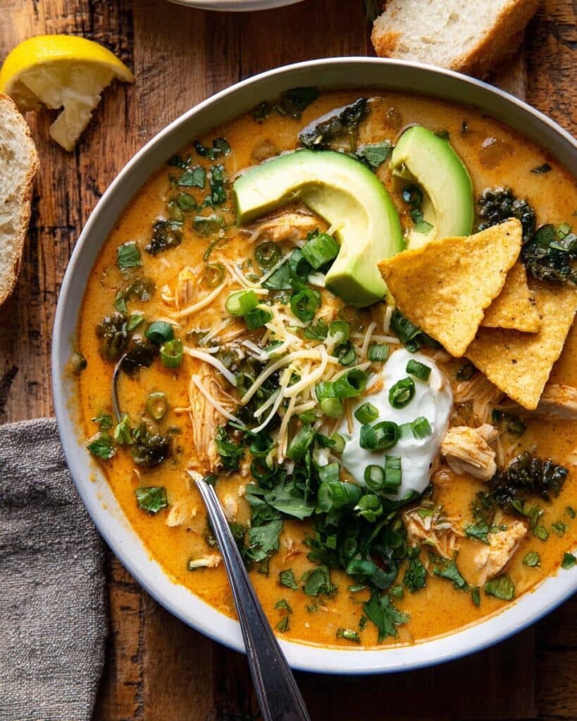 Easy Creamy White Chicken Chili Recipe