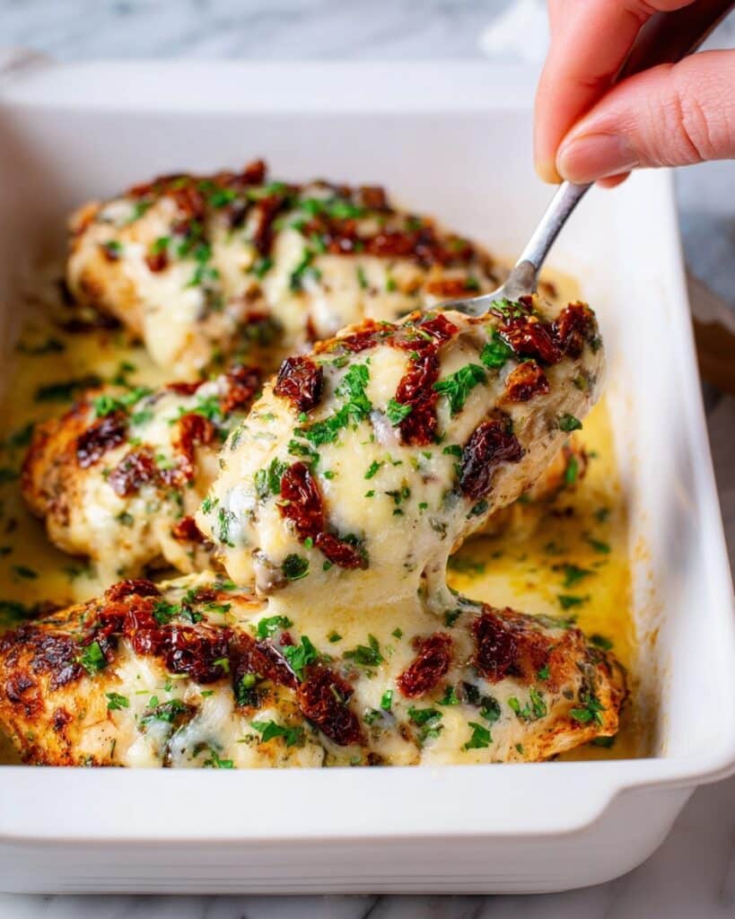 Baked Tuscan Chicken Recipe