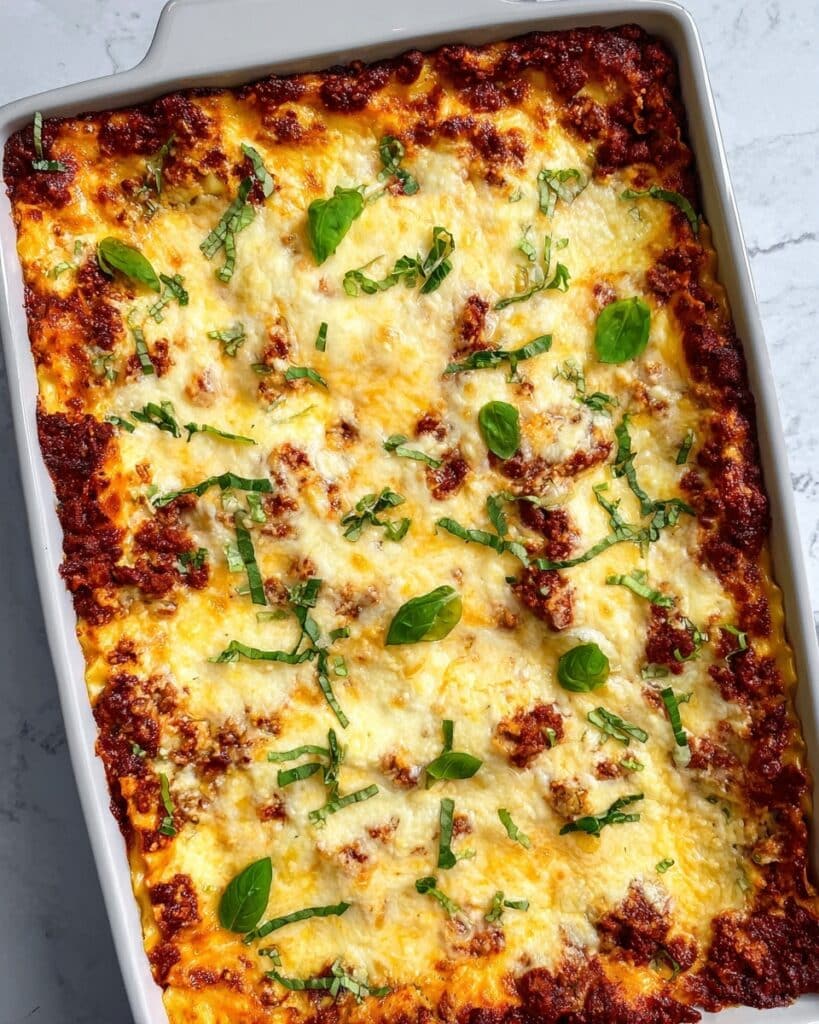 Lazy Lasagna Casserole Recipe